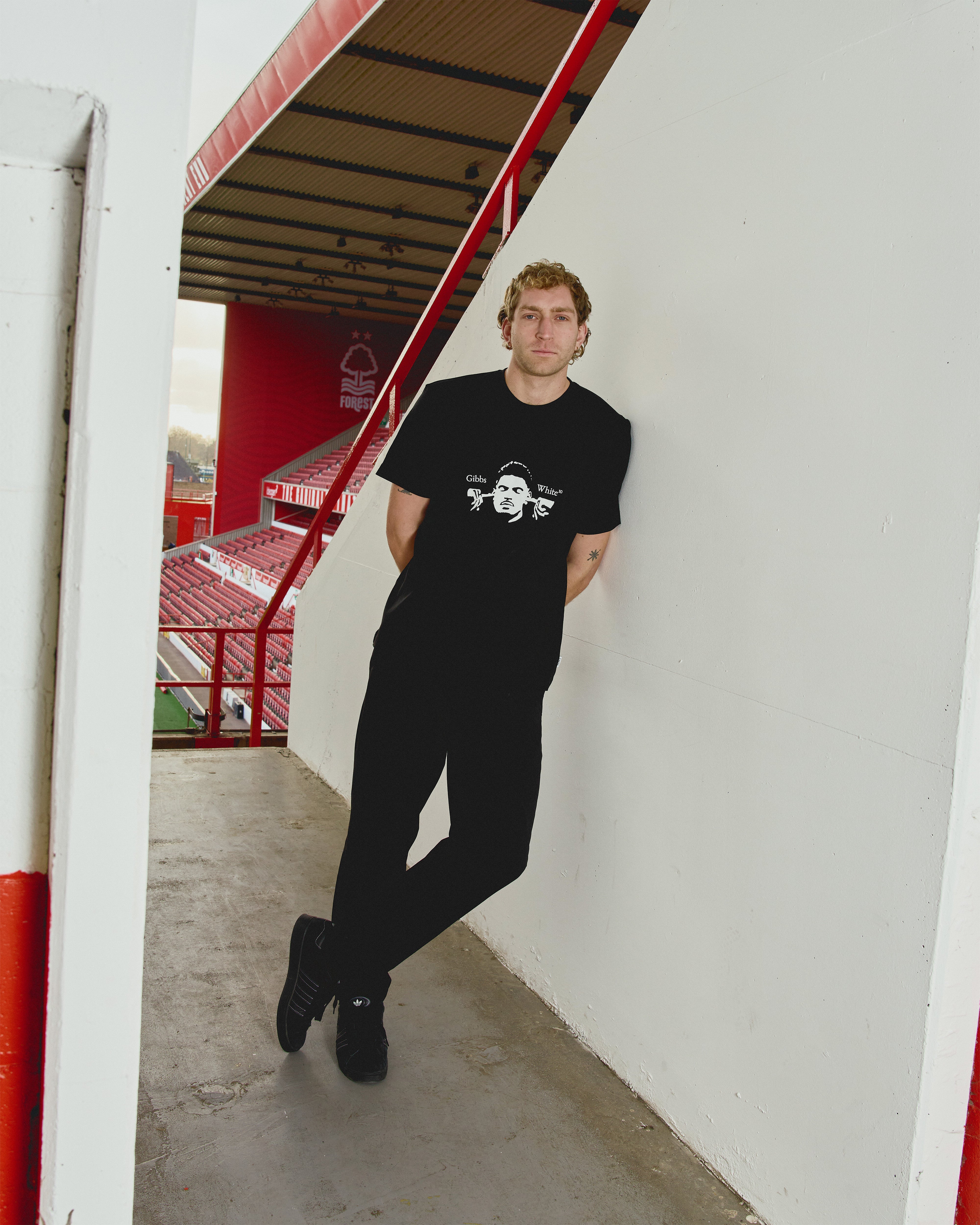 ART OF x Forest MGW Tee | NFFC Black Graphic Football T-shirt