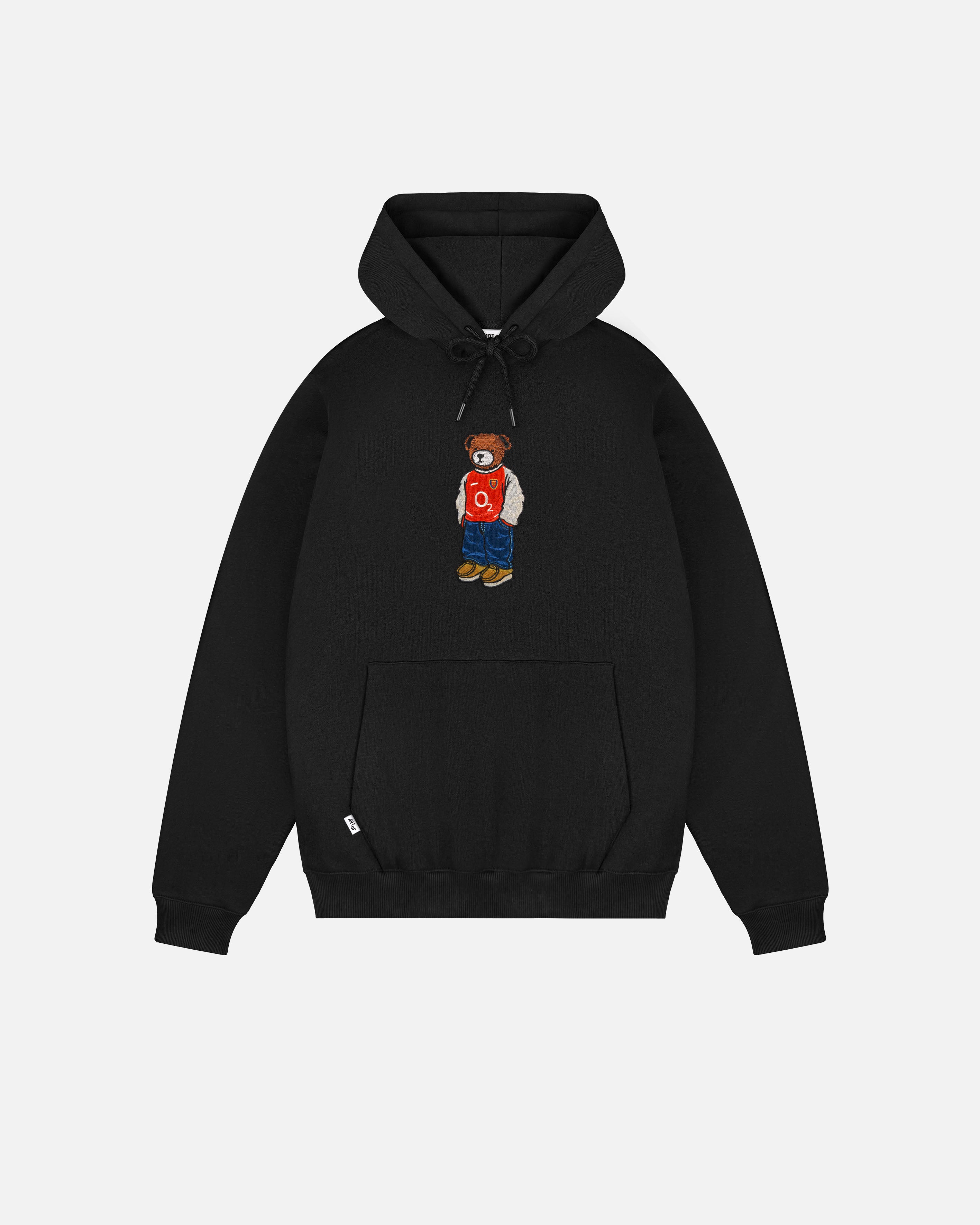 ART OF AFC Pickles Hoodie | Black Embroidered Football Sweat