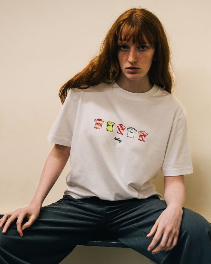 ART OF Sunderland Classics Tee | SAFC White Graphic Football T-shirt