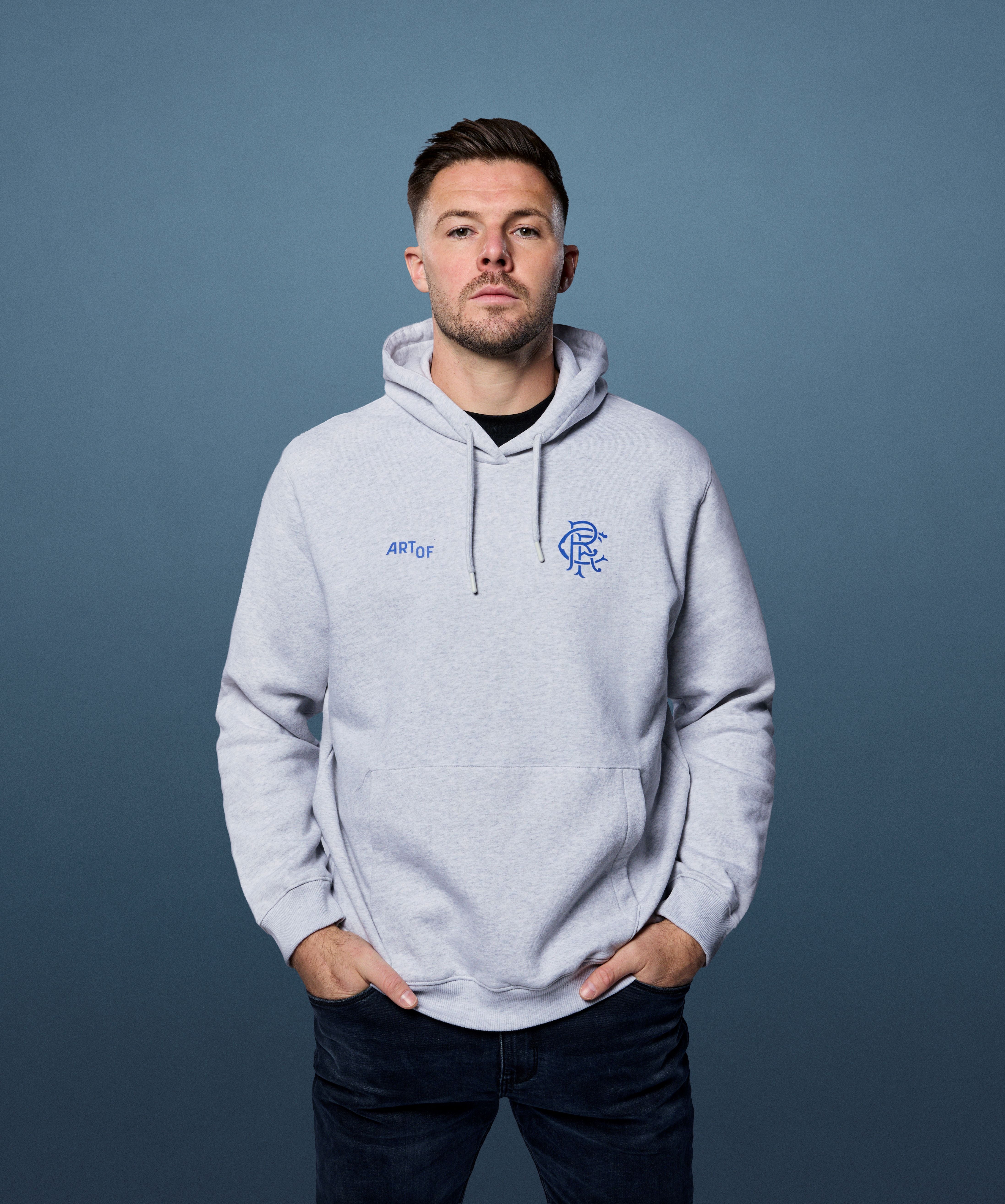 ART OF x Rangers 1872 Hoodie | RFC Graphic Printed Football Sweat