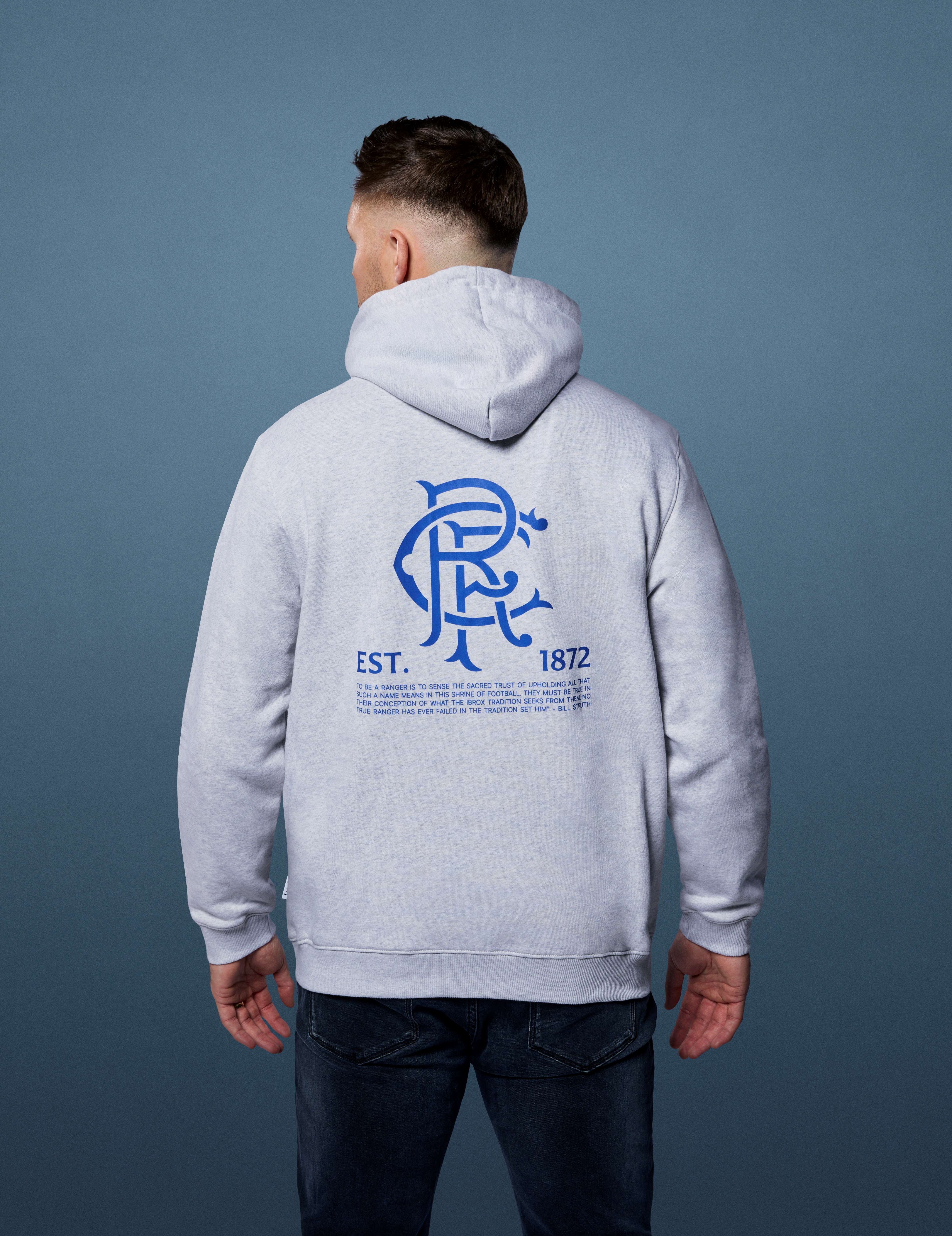 ART OF x Rangers 1872 Hoodie | RFC Graphic Printed Football Sweat