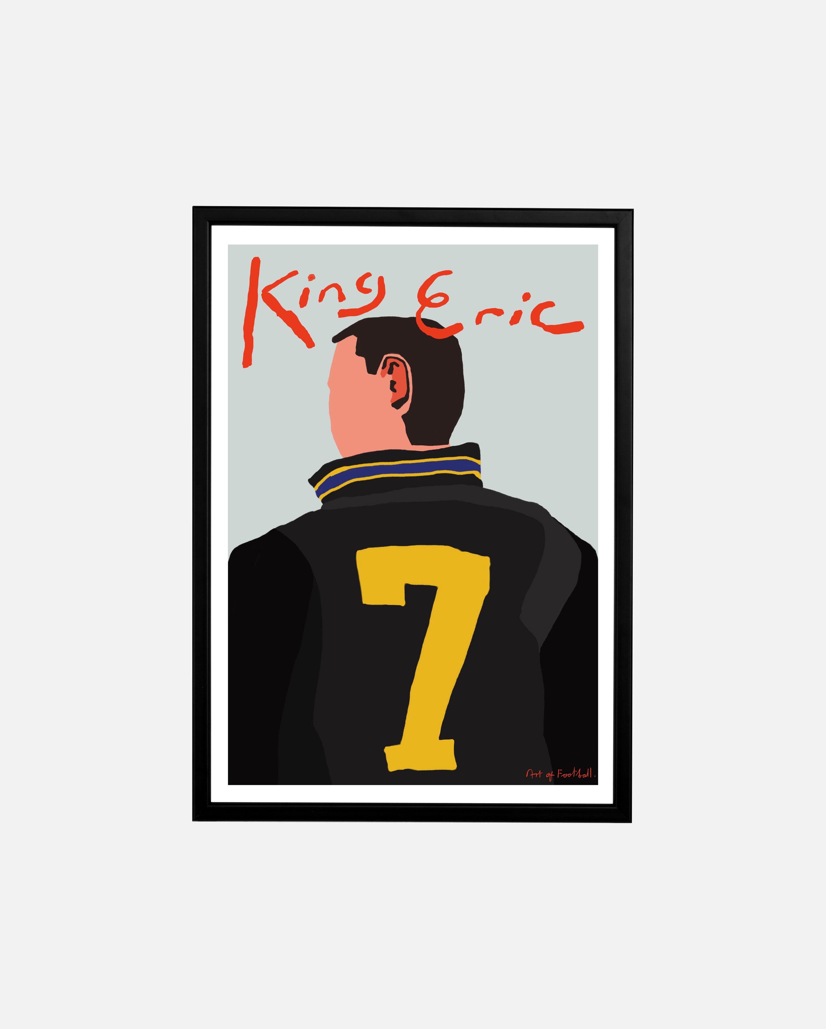 AOF King Eric | Wall Art | Art of Football