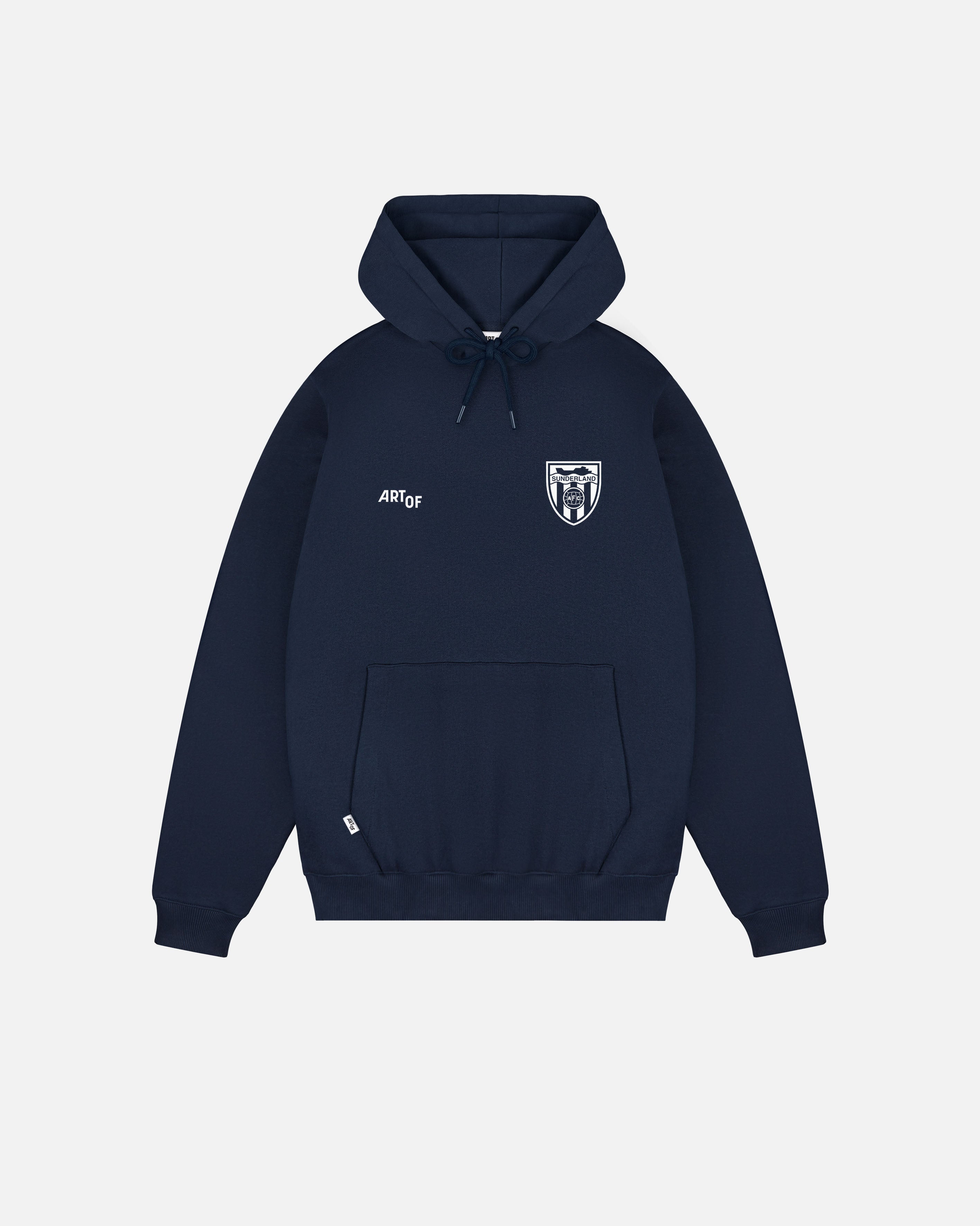 ART OF x Sunderland Heritage Hoodie | Navy Printed Football Sweat