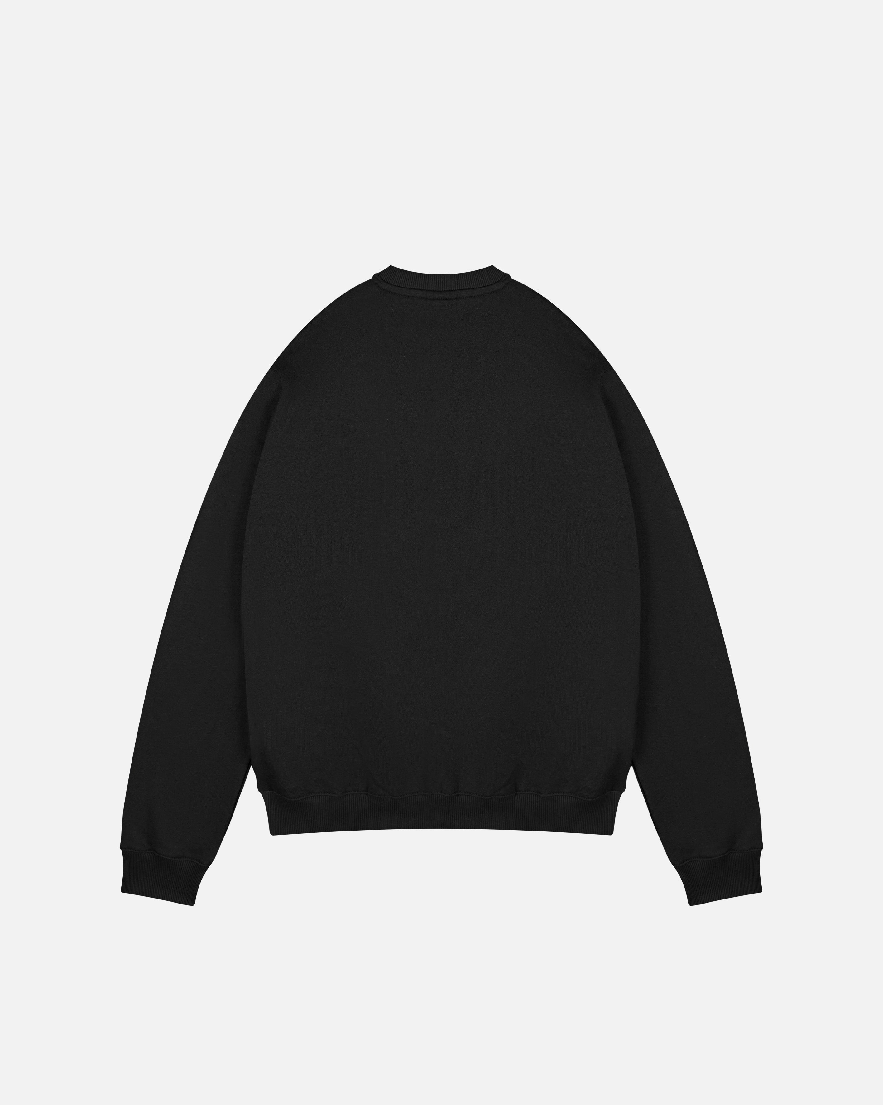 ART OF United Home Pickles Sweat | MUFC Black Graphic Football Top