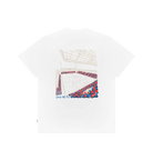 White Printed Premium T-Shirt Back