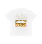 White Printed Premium T-Shirt Back