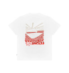 White Printed Premium T-Shirt Back
