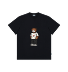 Black Printed Premium T-Shirt Front