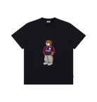 Black Printed Premium T-Shirt Front