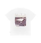 White Printed Premium T-Shirt Back