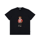 Black Printed Premium T-Shirt Front