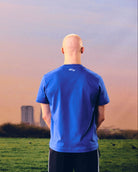 ART OF Brighton & Hove Albion Embroidered Blue Tee | Football T-shirt