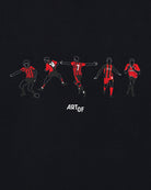 ART OF x Bournemouth Icons Tee | AFCB Black Graphic Football T-shirt