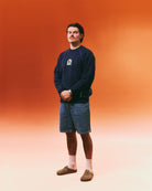 ART OF x Blackburn Rovers Navy & Blue Panelled Sweat | Football Merch