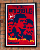 ART OF El Trio Intocable Framed Print | Barcelona Football Wall Art