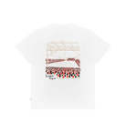 White Printed Premium T-Shirt Back