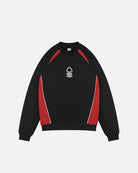 ART OF x Nottingham Forest Black Panelled Sweat | NFFC Football Merch