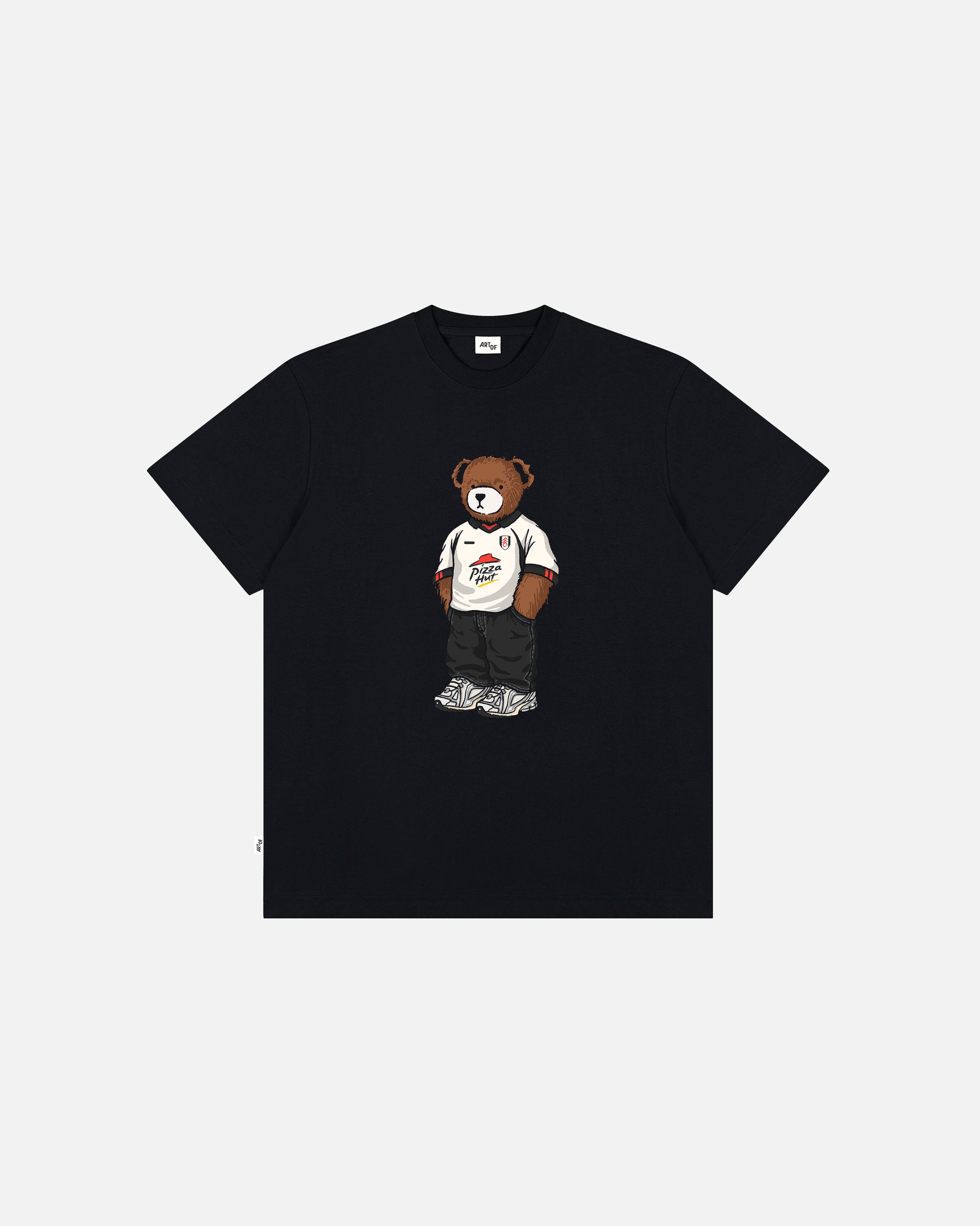 ART OF x Fulham Home Pickles | Black Graphic Football T-shirt