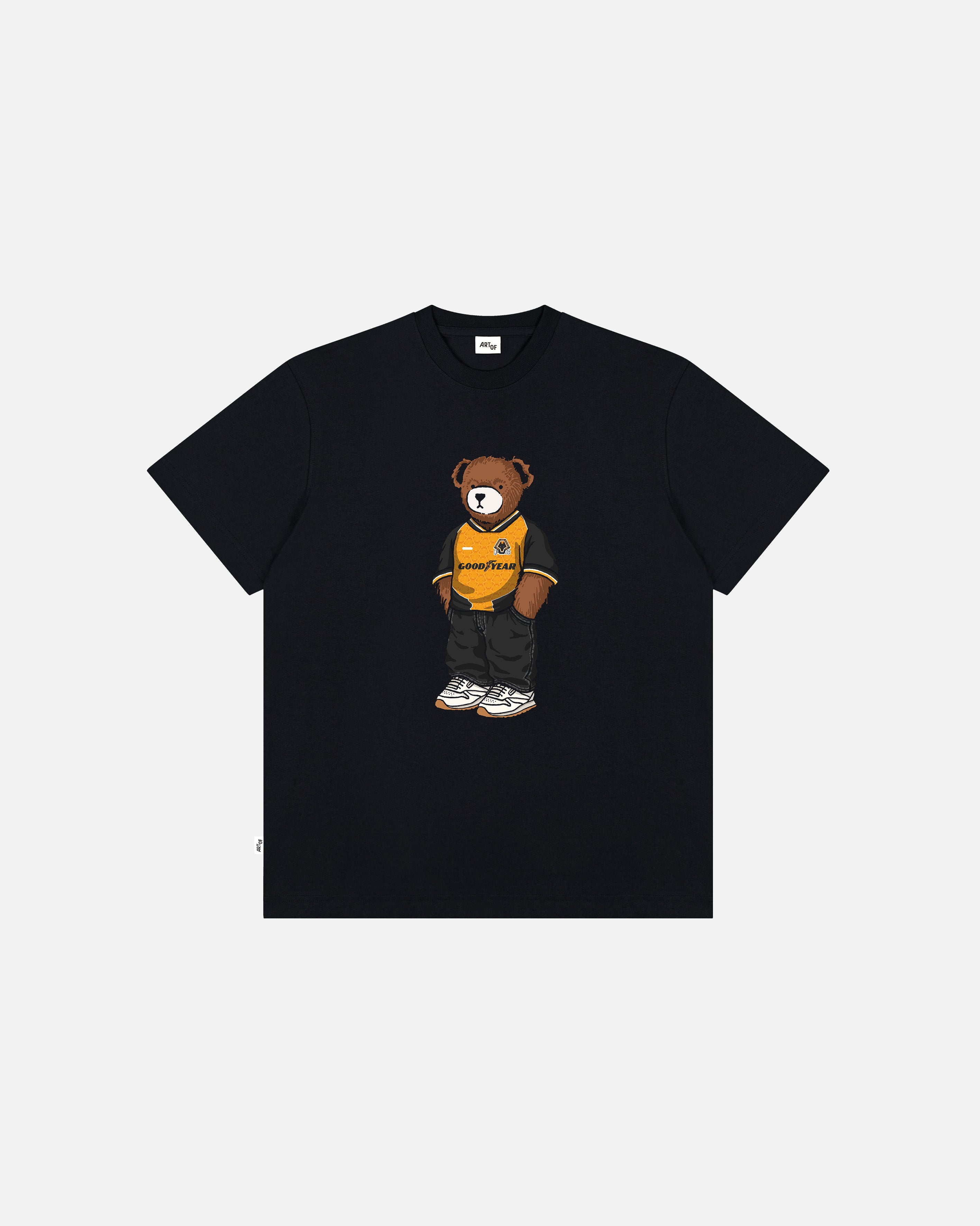 ART OF x Wolves Home Pickles | Black Graphic Football T-shirt
