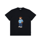 Black Printed Premium T-Shirt Front