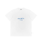 White Printed Premium T-Shirt Front
