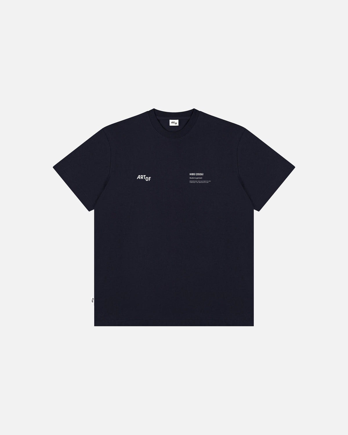 ART OF x Hibernian Gallery Tee | Navy Graphic Football T-shirt