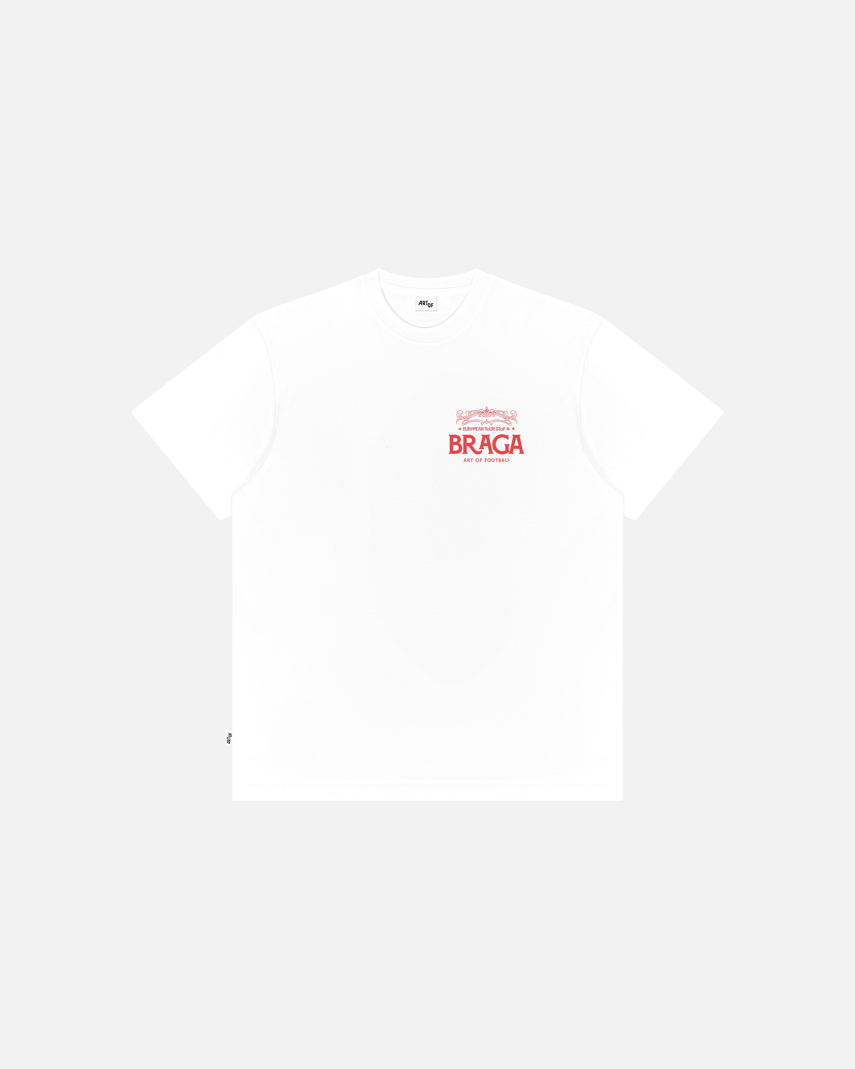 ART OF x Forest In Braga Tee | NFFC White Graphic Football T-shirt