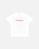 ART OF x Goaldiggers Live Laugh Leah Tee | White Football T-shirt